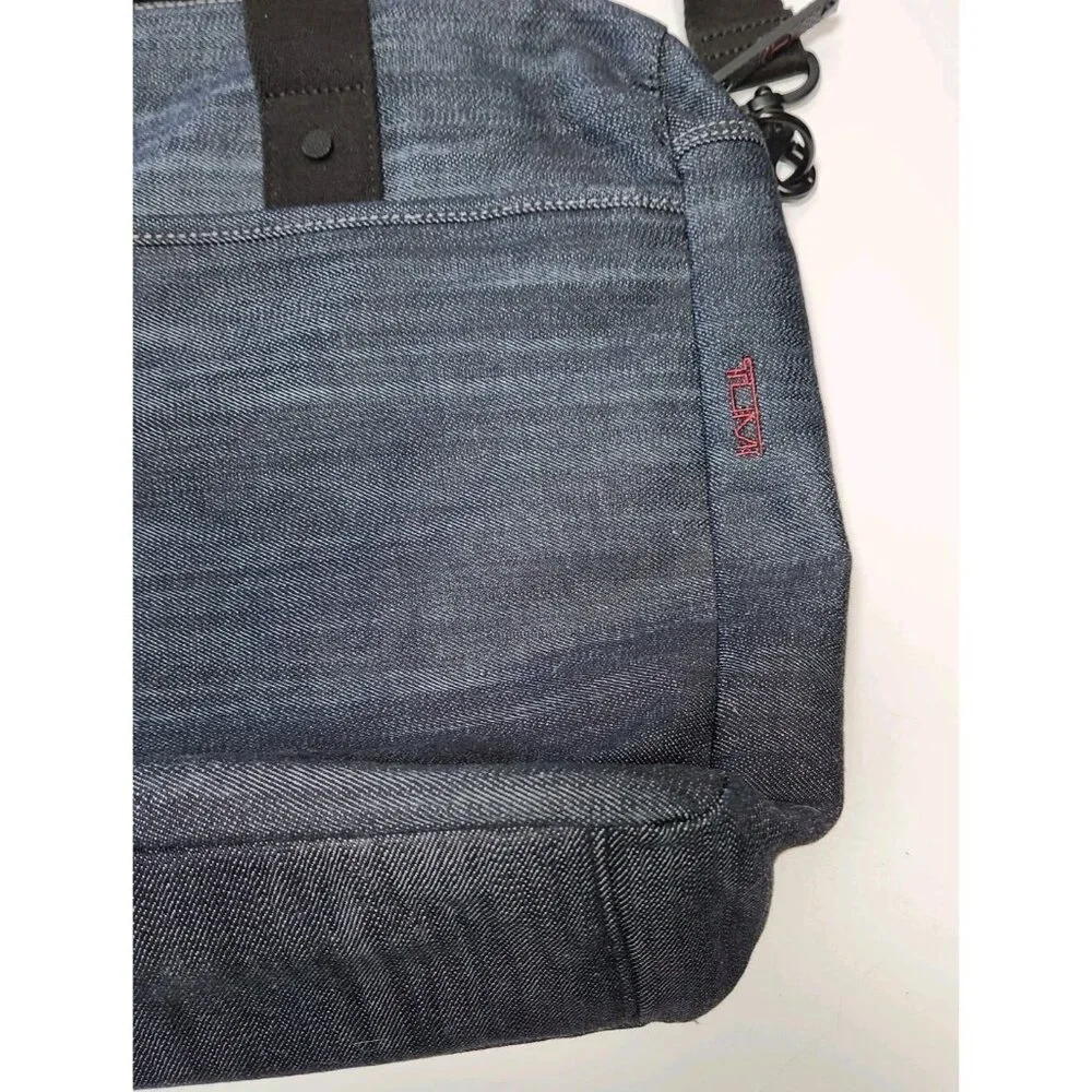 Tumi T Tech Denim Messenger Bag Essential Gear